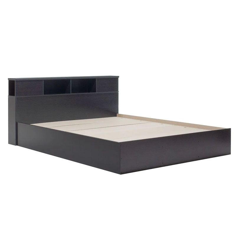Κρεβάτι με στρώμα Olympus-Dreamer pakoworld wenge 160x200εκ