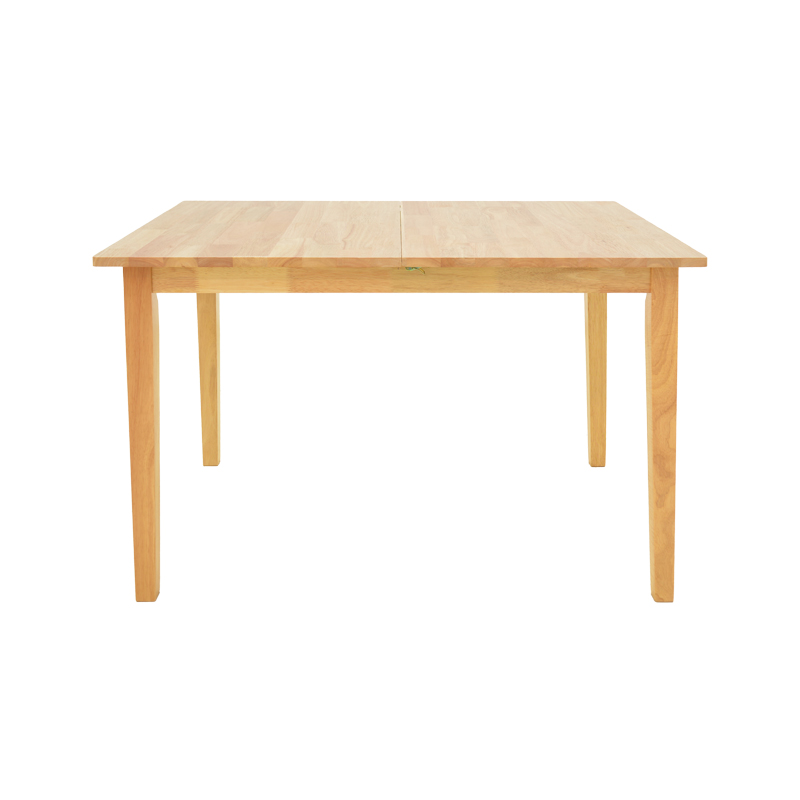 Τραπεζαρία Dallan Country pakoworld 5τεμ σε φυσική απόχρωση rubberwood 120-150x80x74εκ