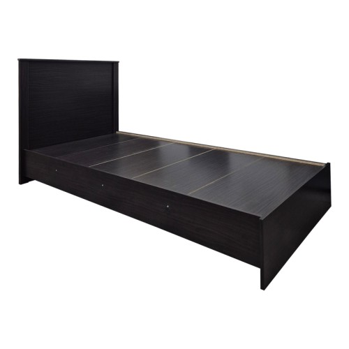 Κρεβάτι με στρώμα Athos Sleepy pakoworld wenge 90x190εκ