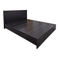 Κρεβάτι με στρώμα Athos Sleepy pakoworld wenge 160x200εκ