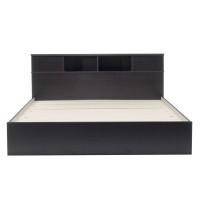 Κρεβάτι με στρώμα Olympus Utopia pakoworld wenge 160x200εκ