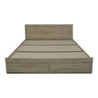 Κρεβάτι με στρώμα Olympus Utopia pakoworld με συρτάρι sonoma 160x200εκ