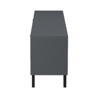 Έπιπλο τηλεόρασης Tuscany pakoworld sonoma-ανθρακί 180x41x51εκ