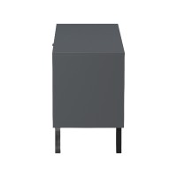 Έπιπλο τηλεόρασης Tuscany pakoworld sonoma-ανθρακί 100x40x51εκ