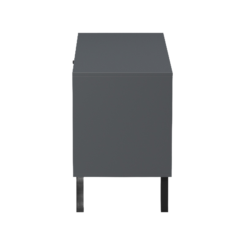 Έπιπλο τηλεόρασης Tuscany pakoworld sonoma-ανθρακί 100x40x51εκ