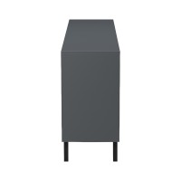 Μπουφές Tuscany pakoworld sonoma-ανθρακί 180x40x78.6εκ