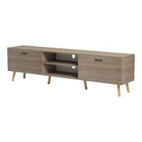 Έπιπλο τηλεόρασης Gorna pakoworld sonoma 180x35x48.6εκ