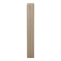 Βιβλιοθήκη Corpus pakoworld sonoma - ανθρακί 61x22x162εκ