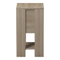 Κομοδίνο Reppo pakoworld sonoma 30x30x55εκ