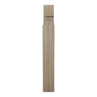 Βιβλιοθήκη Manco pakoworld sonoma 122x25.5x188εκ