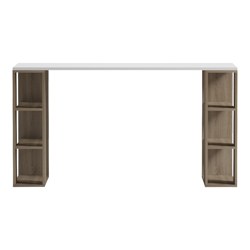 Γραφείο εργασίας Praga pakoworld sonoma-λευκό 140x60x75εκ