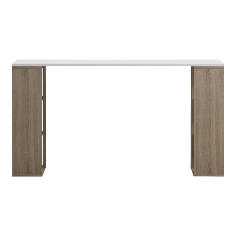 Γραφείο εργασίας Praga pakoworld sonoma-λευκό 140x60x75εκ