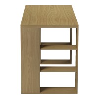 Γραφείο εργασίας Praga pakoworld σε ανοιχτό καρυδί 140x60x75εκ