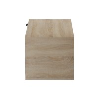 Τραπέζι σαλονιού Felina pakoworld sonoma-ανθρακί 100x50x45εκ