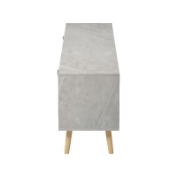 Έπιπλο τηλεόρασης Gorna pakoworld μπεζ εφέ μαρμάρου 180x35x48.6εκ