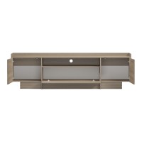 Έπιπλο τηλεόρασης Derden pakoworld sonoma 197x38x58εκ