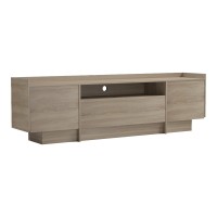 Έπιπλο τηλεόρασης Derden pakoworld sonoma 197x38x58εκ