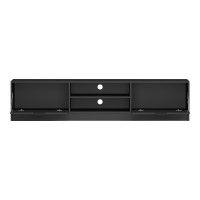 Έπιπλο τηλεόρασης Lemardo pakoworld μαύρο 180x40x40εκ