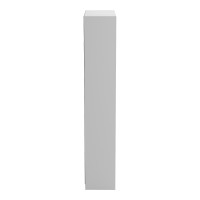 Βιβλιοθήκη Boke pakoworld λευκό 80x31.5x180εκ