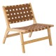 Καρέκλα Cypress pakoworld pu φυσικό