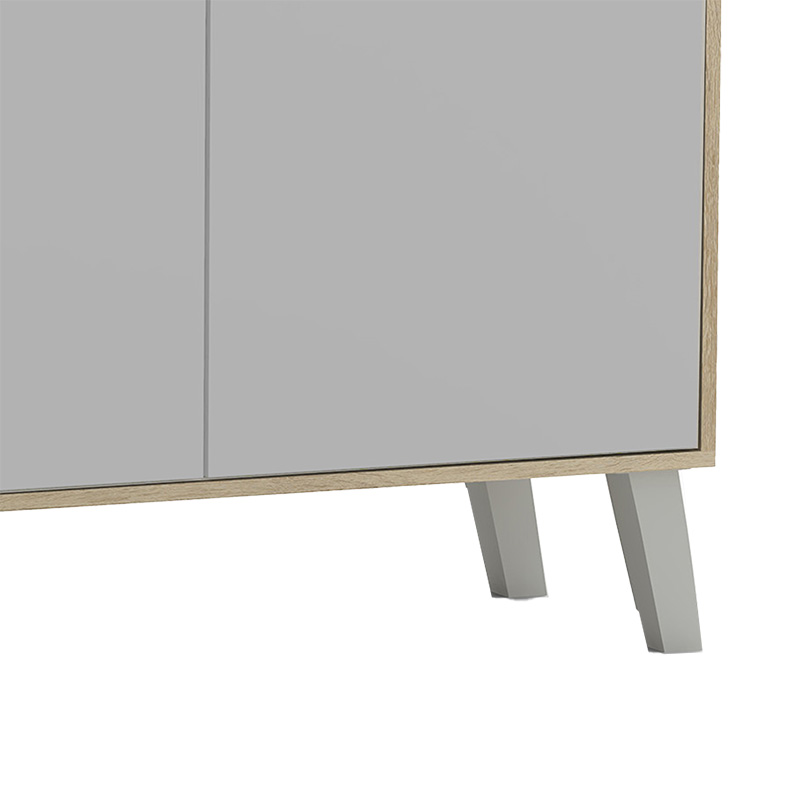Μπουφές Billie pakoworld sonoma-γκρι 149x40x77εκ