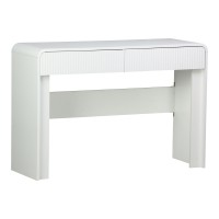 Κονσόλα Zeplen pakoworld λευκό mdf 110x38x75εκ