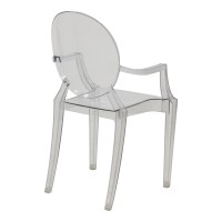 Σετ-4Τεμ.Πολυθρόνα Narova pakoworld PC διάφανο 43x48x92εκ