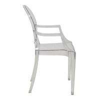Σετ-4Τεμ.Πολυθρόνα Narova pakoworld PC διάφανο 43x48x92εκ