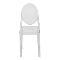 Καρέκλα Narova pakoworld διάφανο PC 40x45x92εκ