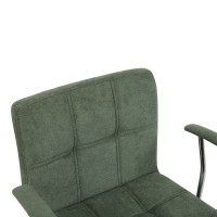 Καρέκλα γραφείου Buleco pakoworld λαδί ύφασμα 56x46x74-86εκ