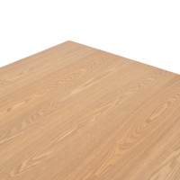 Τραπέζι Eleganza pakoworld sonoma MDF 180x99x75,8εκ