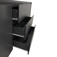 Μπουφές Kalya pakoworld σε ανθρακί απόχρωση 220x49x89.5εκ