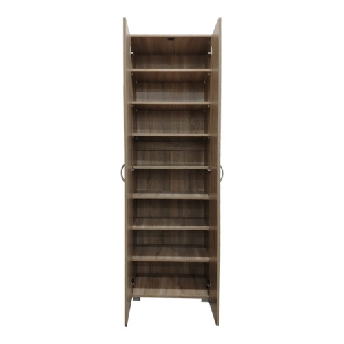 Παπουτσοθήκη-Ντουλάπα Racka pakoworld σε sonoma απόχρωση 58x34x186εκ