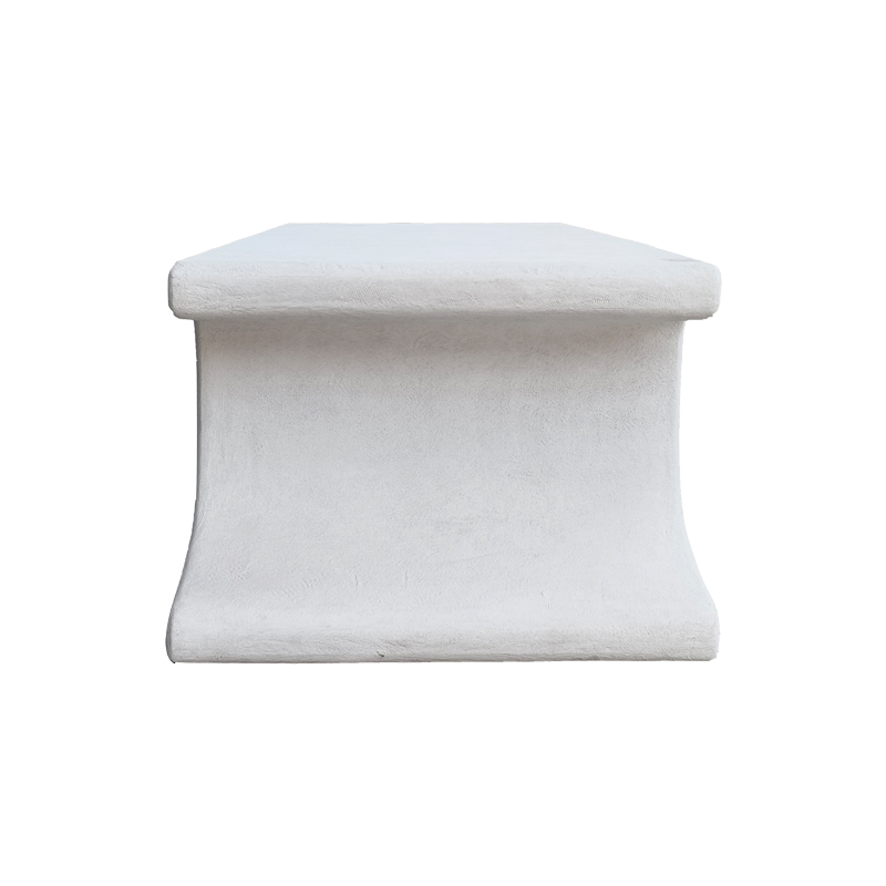Τραπέζι σαλονιού Nafel pakoworld mdf λευκό 120x60x45εκ