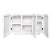 Μπουφές Kooldio pakoworld mdf λευκό 120x37.5x69εκ