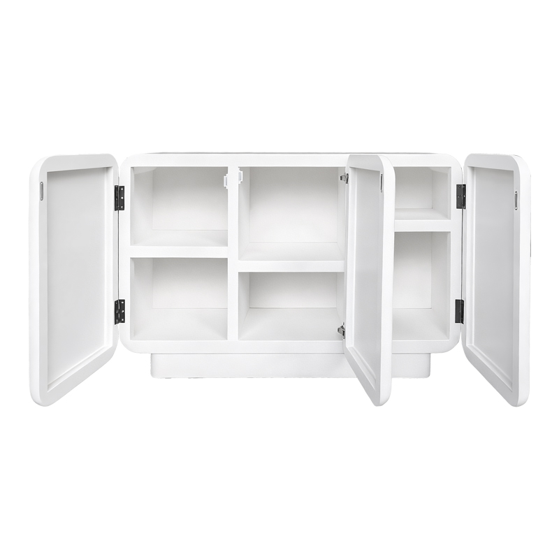 Μπουφές Kooldio pakoworld mdf λευκό 120x37.5x69εκ