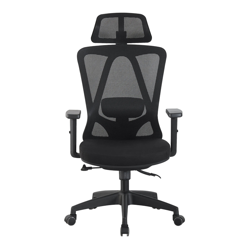 Καρέκλα γραφείου διευθυντή Magida pakoworld mesh μαύρο 58.5x66x115-125εκ