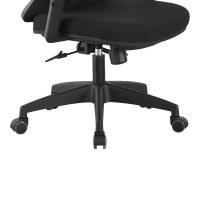 Καρέκλα γραφείου διευθυντή Magida pakoworld mesh μαύρο 58.5x66x115-125εκ
