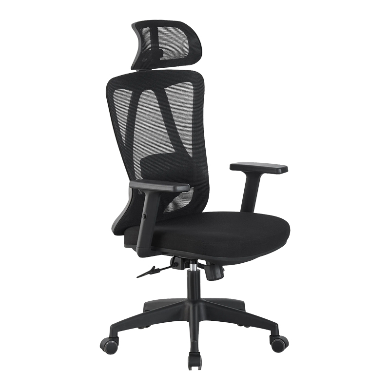 Καρέκλα γραφείου διευθυντή Magida pakoworld mesh μαύρο 58.5x66x115-125εκ