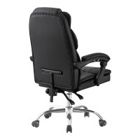 Καρέκλα γραφείου διευθυντή Sanema pakoworld pu μαύρο 62x67x112-122εκ