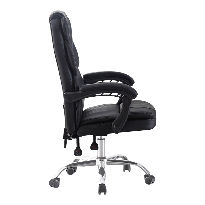 Καρέκλα γραφείου διευθυντή Sanema pakoworld pu μαύρο 62x67x112-122εκ