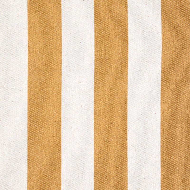 Πουφ CHIARO μπεζ-λευκό 50x50x37 cm