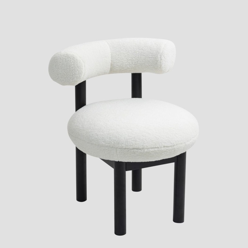 Καρέκλα PACIS εκρού 59.5x65.5x75.5 cm