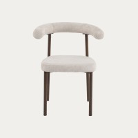 Καρέκλα NOVARO μπεζ 53.5x61x75.5 cm