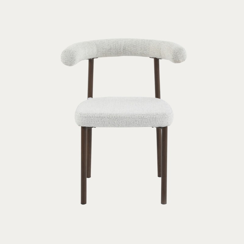 Καρέκλα NOVARO μπεζ 53.5x61x75.5 cm