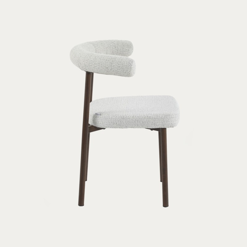 Καρέκλα NOVARO μπεζ 53.5x61x75.5 cm