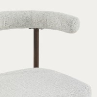 Καρέκλα NOVARO μπεζ 53.5x61x75.5 cm