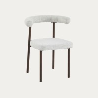 Καρέκλα NOVARO μπεζ 53.5x61x75.5 cm
