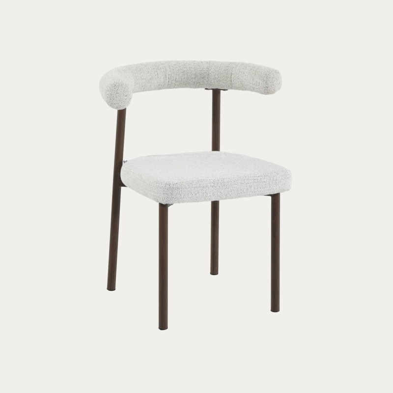 Καρέκλα NOVARO μπεζ 53.5x61x75.5 cm