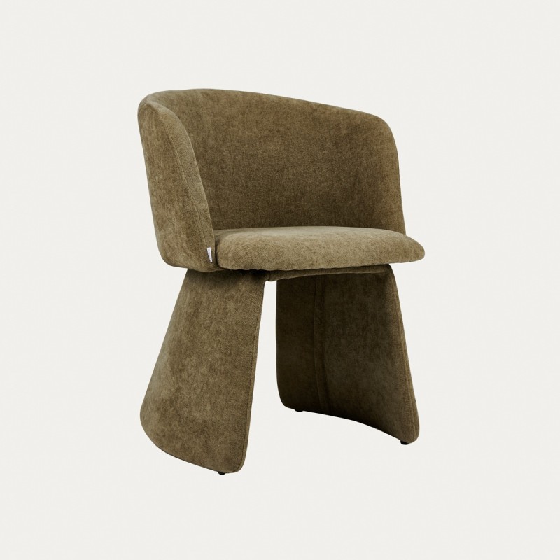 Καρέκλα VELARIO λαδί 59.5x60.5x79 cm